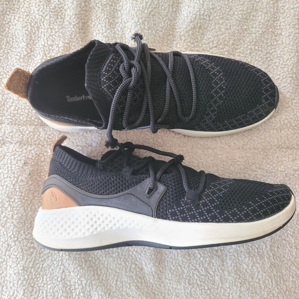 TIMBERLAND AEROCORE FlyRoam GO KNIT A1SRO LEATHER/MESH Women’s 10 SNEAKERS Black